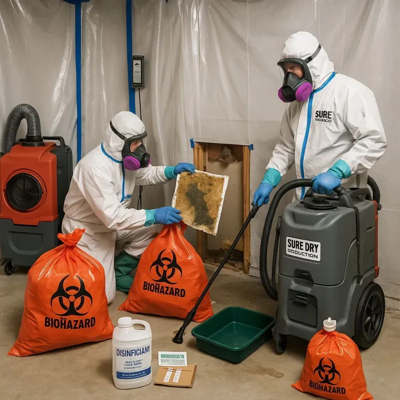 Contaminated Water Handling Protocols process in Bethpage, NY